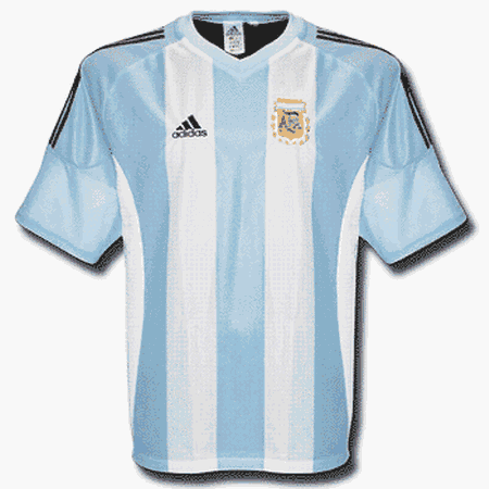 maillot de l'argentine